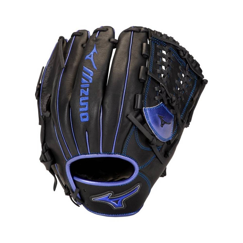 Guantes De Beisbol Mizuno MVP Prime SE Infield 11.75" Hombre Negras/Azul Real Ofertas DIKX-72835